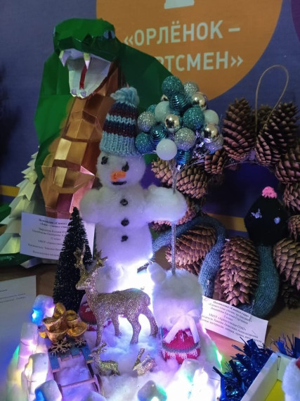 Выставка работ «Зимняя фантазия».